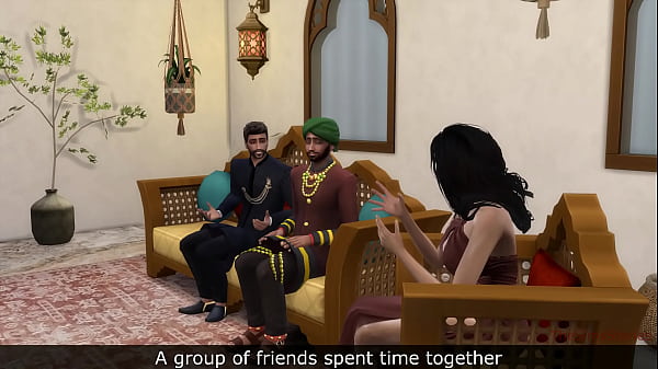 Indian girl fucks behind her stepfather’s back in living room