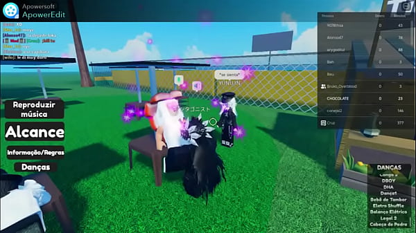 Zuamos no mapa do Roblox