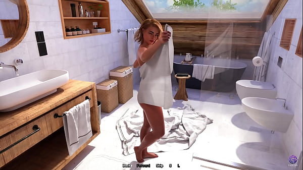 Horny Naked Step Aunt Let Me Grab Her Big Tits First Time – 3D Hentai Animated Porn – Life in Santa County