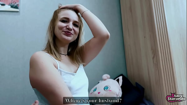 When the husband is away, the wife seduces and fucks his friend hard!