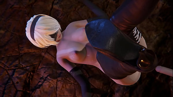 Sex with 2B – 3D Porn